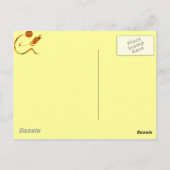 Reader Golden Quote Postkarte (Rückseite)