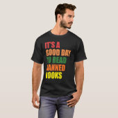 Reader It's A Good Day To Read Banned Books Bookwo T-Shirt (Vorne ganz)
