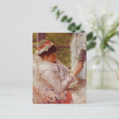 Reader von Mary Cassatt Postcard Postkarte (Stehend Vorderseite)