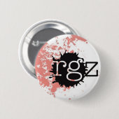 readergirlz Knopf, Lorie Ann Grover Button (Vorne & Hinten)