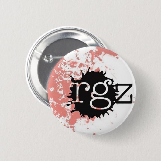 readergirlz Knopf, Lorie Ann Grover Button (Vorne & Hinten)