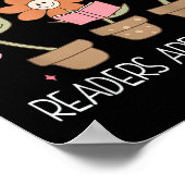 Readers Are Leaders Motivational Reading Book Quot Poster (Ecke)