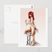 Readhead Beauty Postkarte (Vorne/Hinten)