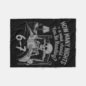 Reading 67 Meme Englieacher Funny 67 Book Lover Hu Fleecedecke (Vorderseite (Horizontal))