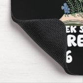 Reading 67 Meme Englieacher Funny 67 Book Lover Hu Mousepad (Ecke)