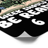 Reading 67 Meme Englieacher Funny 67 Book Lover Hu Poster (Ecke)