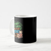 Reading 67 Meme Englieacher Funny 67 Librarian  Kaffeetasse (Vorderseite Links)