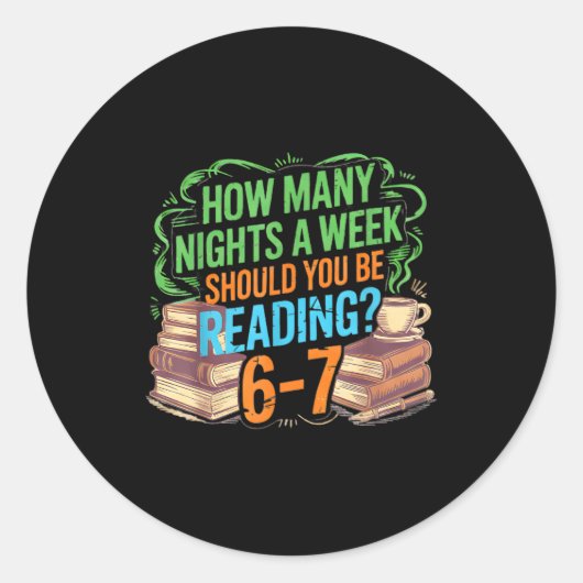 Reading 67 Meme Englieacher Funny 67 Librarian Runder Aufkleber (Vorderseite)