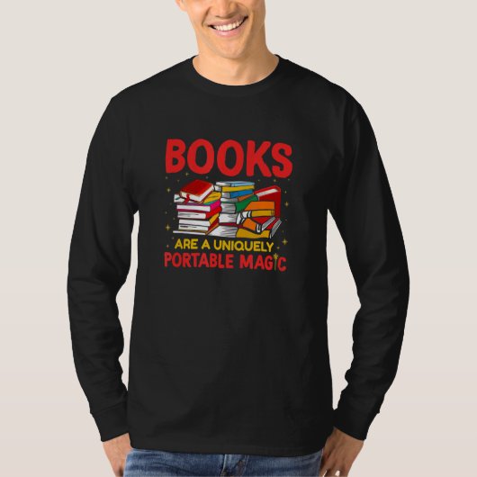 Reading adventure book readers apparel motivationa T-Shirt (Vorderseite)