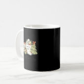Reading All The Way Christmas Book Lover For Women Kaffeetasse (Vorderseite Links)
