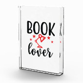 Reading Art Book Lover Fotoblock (Rechts)