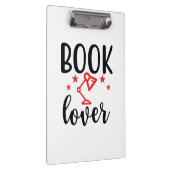 Reading Art Book Lover Klemmbrett (Rechts)