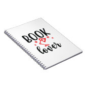 Reading Art Book Lover Notizblock (Rechte Seite)