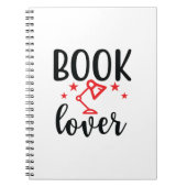 Reading Art Book Lover Notizblock (Vorderseite)