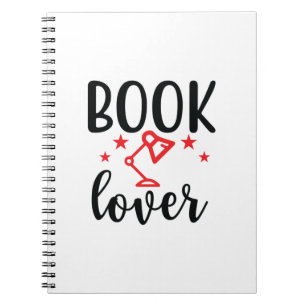 Reading Art Book Lover Notizblock