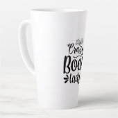 Reading Art Crazy Book Lady Milchtasse (Linke Ecke)