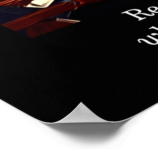 Reading - Art Print Poster (Ecke)