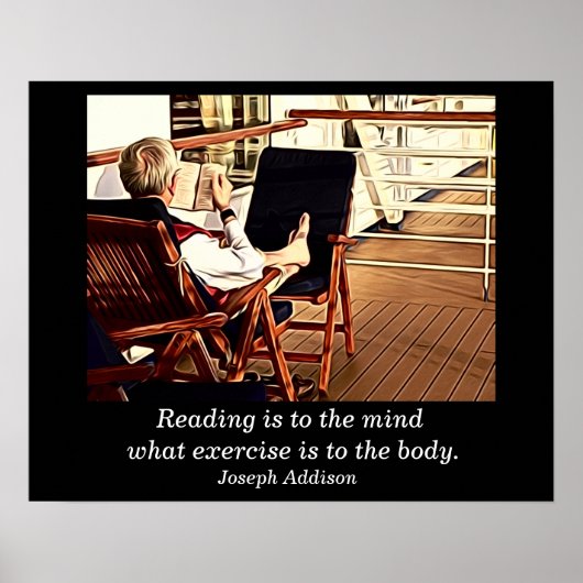 Reading - Art Print Poster (Vorne)