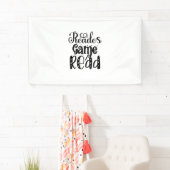 Reading Art Reades Game Read Banner (Insitu)