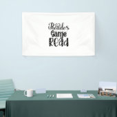 Reading Art Reades Game Read Banner (Messeveranstaltung)