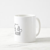 Reading Art Reading Is A Hoot Kaffeetasse (VorderseiteRechts)