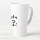 Reading Art Reading Is Magical Milchtasse (Rechte Ecke)