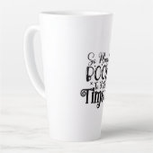 Reading Art So Many Books So Little Time Milchtasse (Linke Ecke)