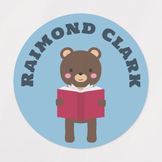 Reading Bären Labels Etiketten (Design 2)