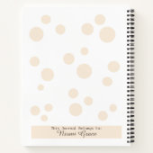 Reading Book Review Notebook Notizblock (Rückseite)