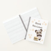 Reading Book Review Notebook Notizblock (Innenseite)