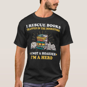 Reading books library student teacher book store  T-Shirt
