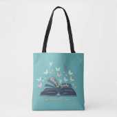 Reading Books Soothes The Soul Tote Tasche (Vorderseite)