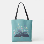 Reading Books Soothes The Soul Tote Tasche (Rückseite)