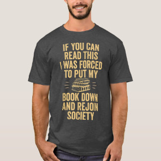 Reading books t s funny read books lover reading T-Shirt