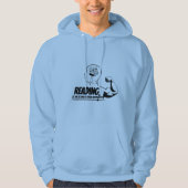 Reading = Brain Gains Hoodie (Vorderseite)