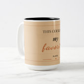 Reading Corner Cozy Drinking Mug  Zweifarbige Tasse (Vorderseite Links)