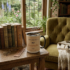 Reading Corner Cozy Drinking Mug  Zweifarbige Tasse