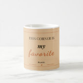 Reading Corner Mug - Cozy Book Lover Mug Kaffeetasse (Mittel)