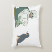 Reading Duck Dekokissen (Vorderseite(Vertikal))