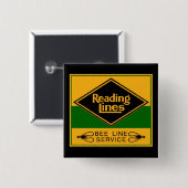 Reading Eisenbahn, Bee Line Service Button (Vorne & Hinten)