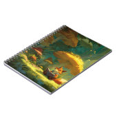 Reading Fox Enchanted Mushroom-Notebook Notizblock (Linke Seite)