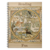 Reading Fun Notebook Notizblock (Vorderseite)