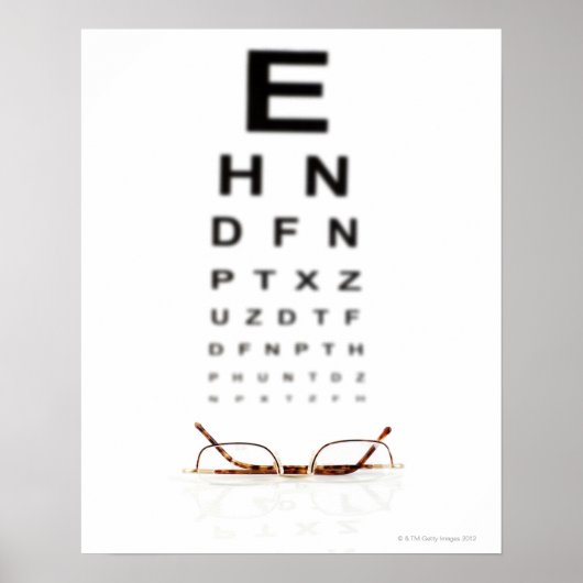 Reading Glasses Poster (Vorne)