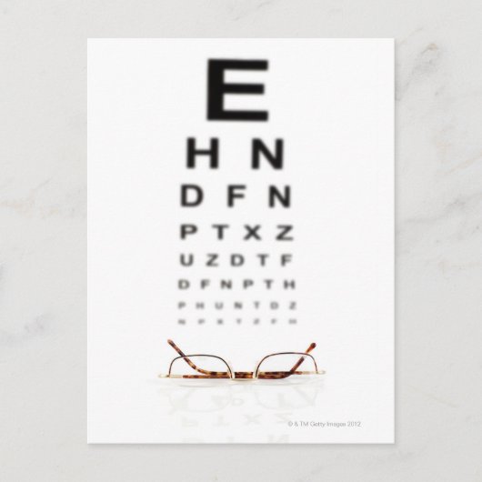 Reading Glasses Postkarte (Vorderseite)