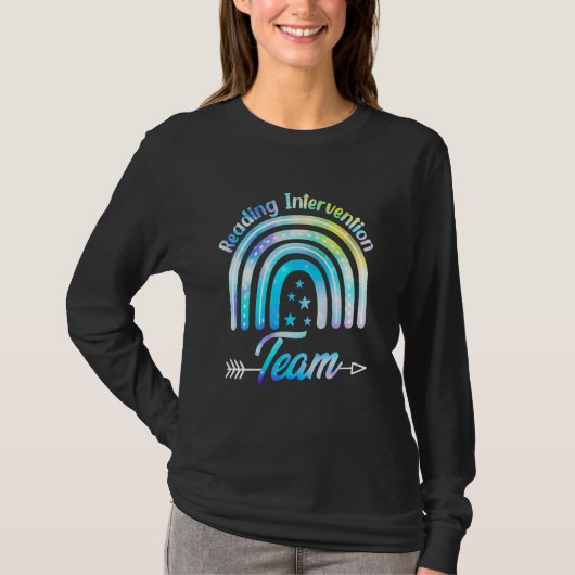 Reading Intervention Team Science Of Reading Teach T-Shirt (Vorderseite)