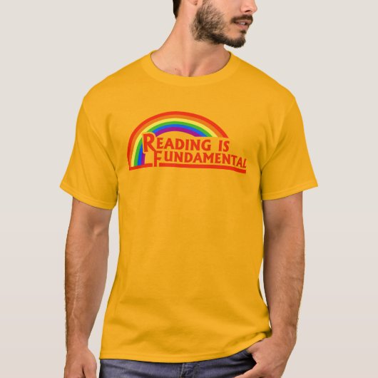 Reading is fundamental T-Shirt (Vorderseite)