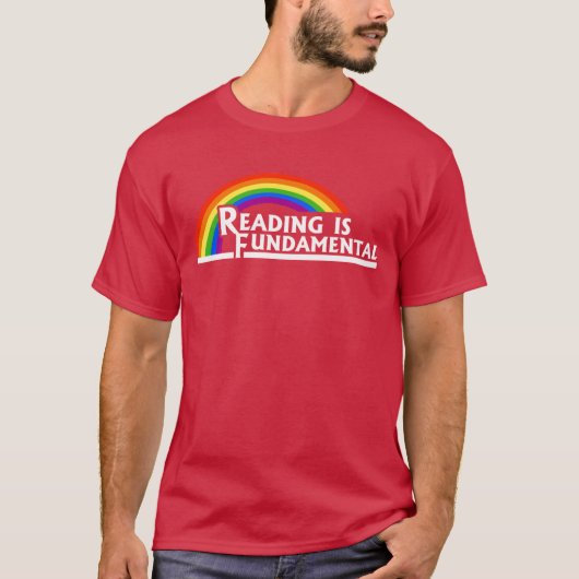 Reading is fundamental T-Shirt (Vorderseite)