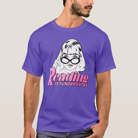 Reading is fundamental T-Shirt (Vorderseite)
