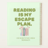Reading is My Escape Plan - Cozy Book Lover's Desi Planer