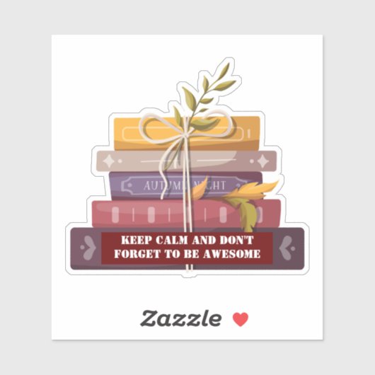 Reading is my favorite sport  aufkleber (Blatt)